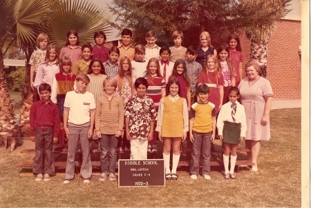 Lillian H. Dibble Elementary - 1972-73  Mrs. Luptons class.